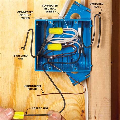 how much wire do you leave in an electrical box|box to box wiring instructions.